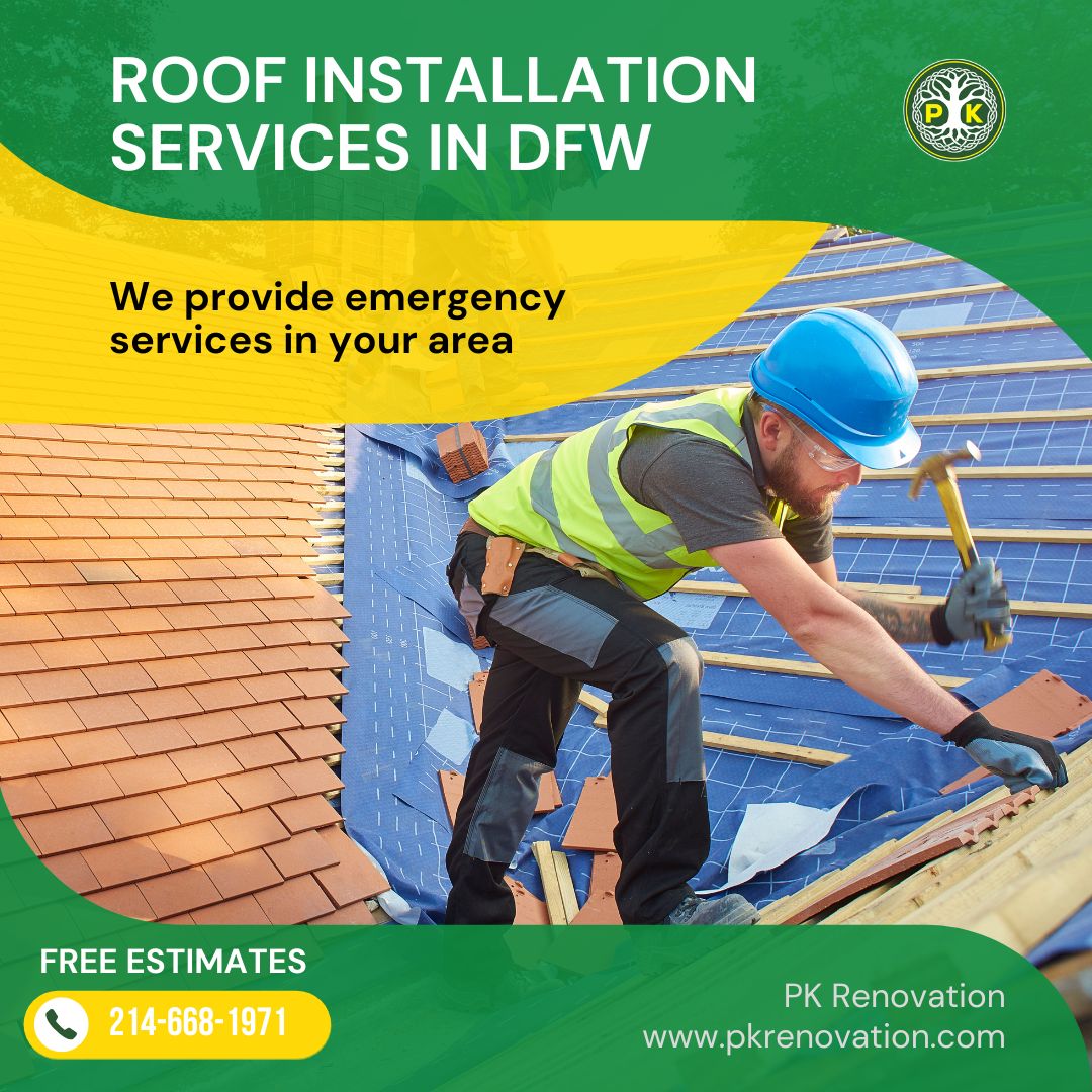 Roof Installation in Dallas – Ft. Worth