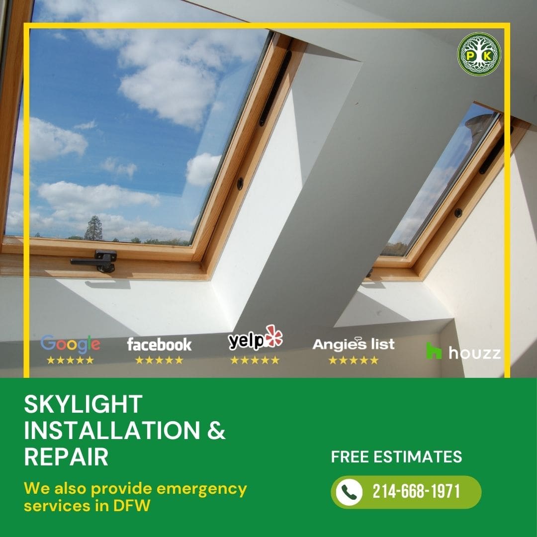 Skylight Installation in Dallas – Ft. Worth